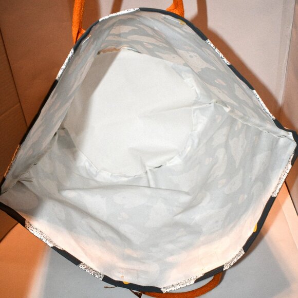 Mud Pie Halloween Collection Ghosts Tote Bag #94130897G NWT - Picture 2 of 5